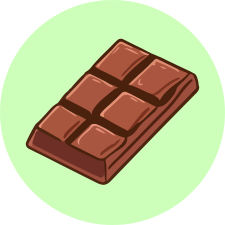 bouton chocolat